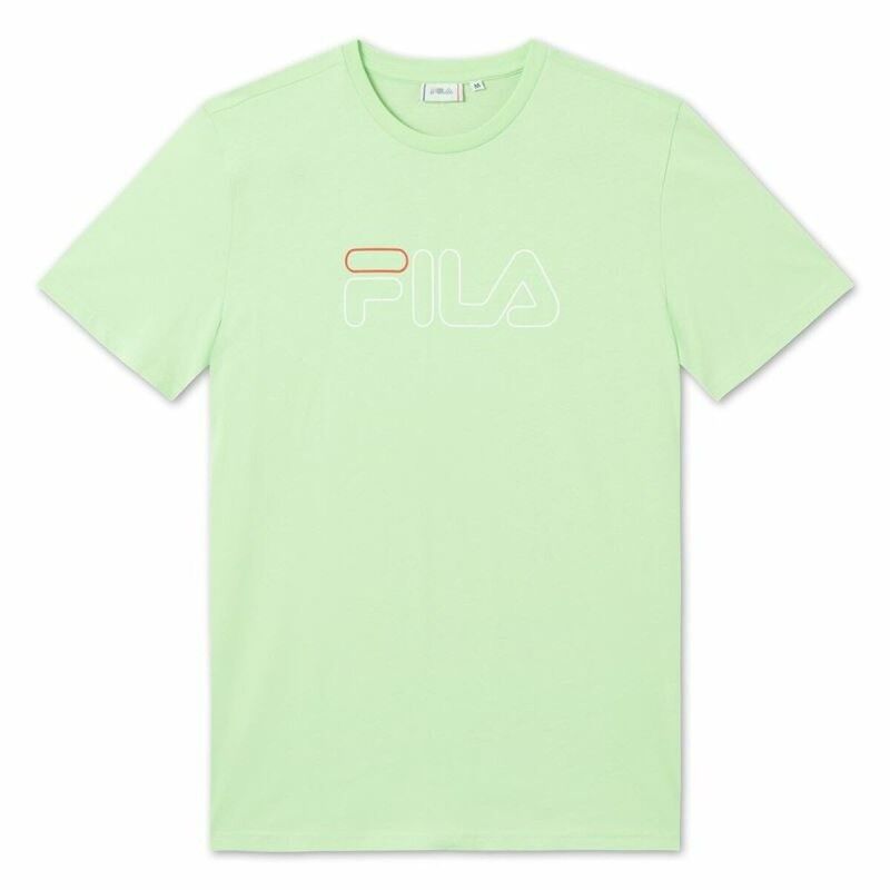 Maglia a Maniche Corte Uomo Fila Paul Verde Chiaro Maglia a Maniche Corte Uomo Fila Paul Verde Chiaro