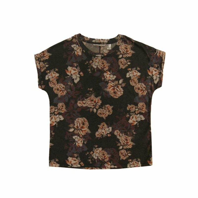 Maglia a Maniche Corte Donna O'Neill Sierra Nero Maglia a Maniche Corte Donna O'Neill Sierra Nero