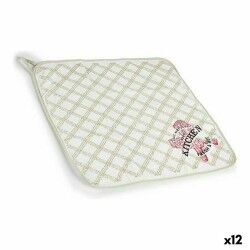 Panno da Cucina Kinvara 1220 Bianco Verde 50 x 0,3 x 50 cm (12 Unità)