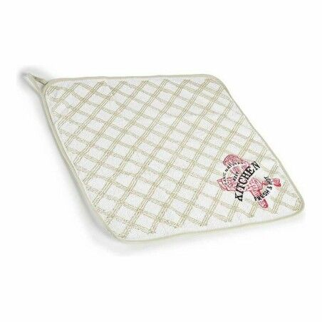 Panno da Cucina Kinvara 1220 Bianco Verde 50 x 0,3 x 50 cm (12 Unità)