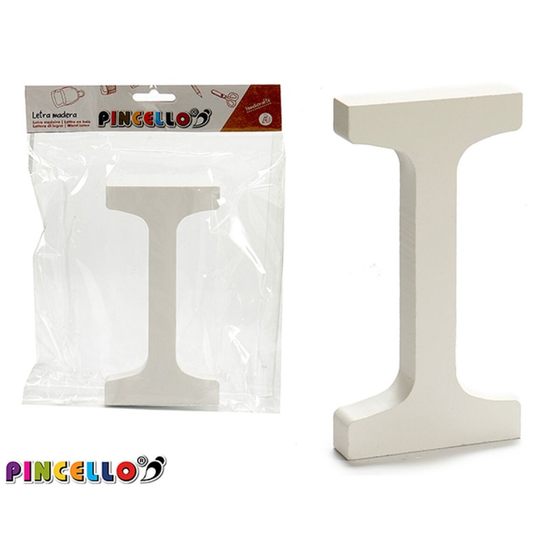 Decorazione da Parete Pincello 1711009 1,8 x 21 x 17 cm Lettera I (12 Unità) Decorazione da Parete Pincello 1711009 1,8 x 21 x 17 cm Lettera I (12 Unità)