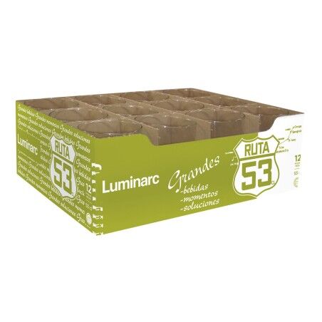 Bicchiere Luminarc Ruta 53 Trasparente Vetro 12 Unità 530 ml