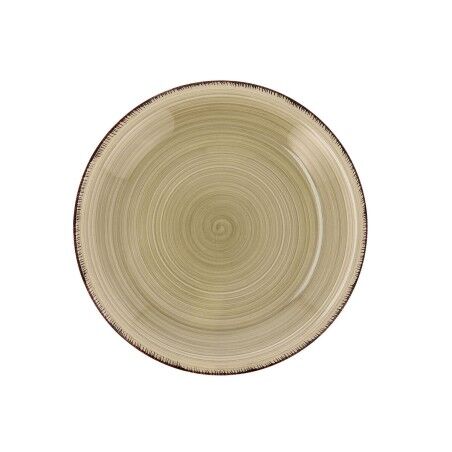 Piatto da Dolce Quid Natura Vita Ceramica Verde (19 cm) (12 Unità)