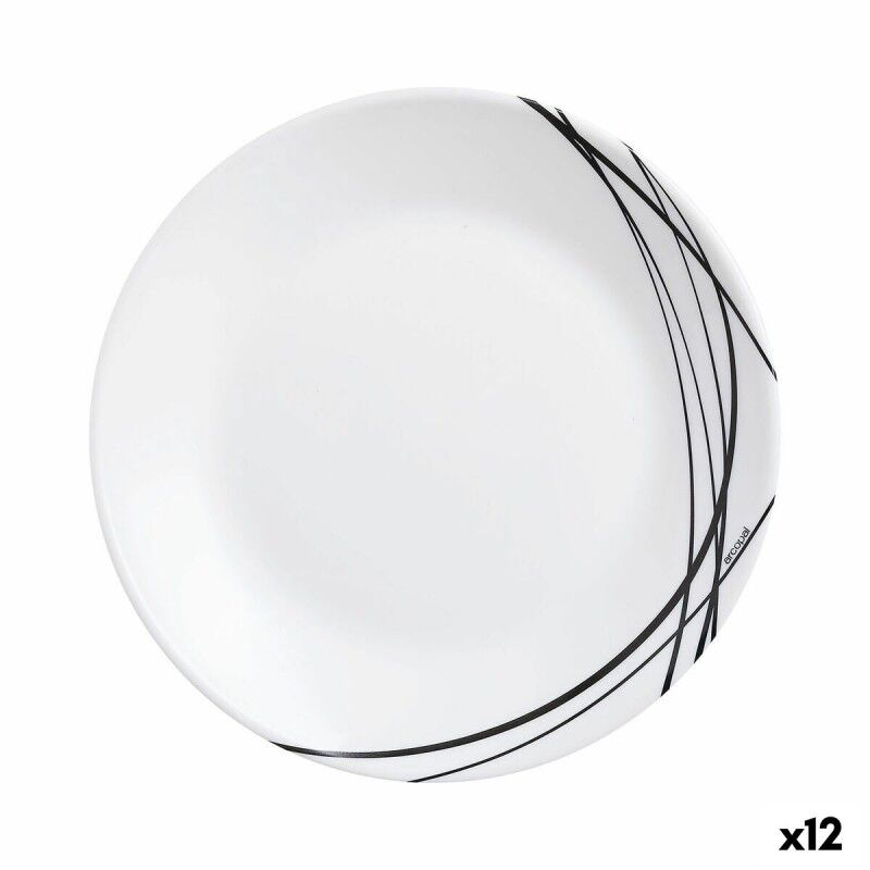 Piatto da Dolce Arcopal Domitille Bicolore Vetro (Ø 18 cm) (12 Unità) Piatto da Dolce Arcopal Domitille Bicolore Vetro (Ø 18 cm) (12 Unità)