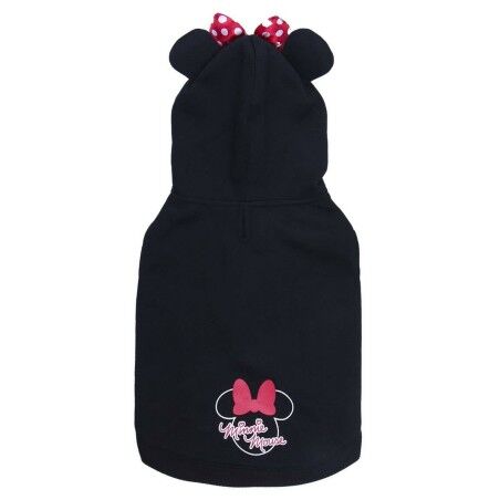 Felpa per Cani Minnie Mouse Nero XXS