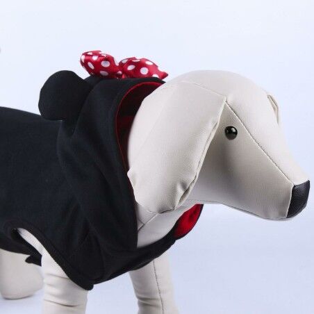 Felpa per Cani Minnie Mouse Nero XXS