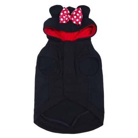 Felpa per Cani Minnie Mouse Nero XXS