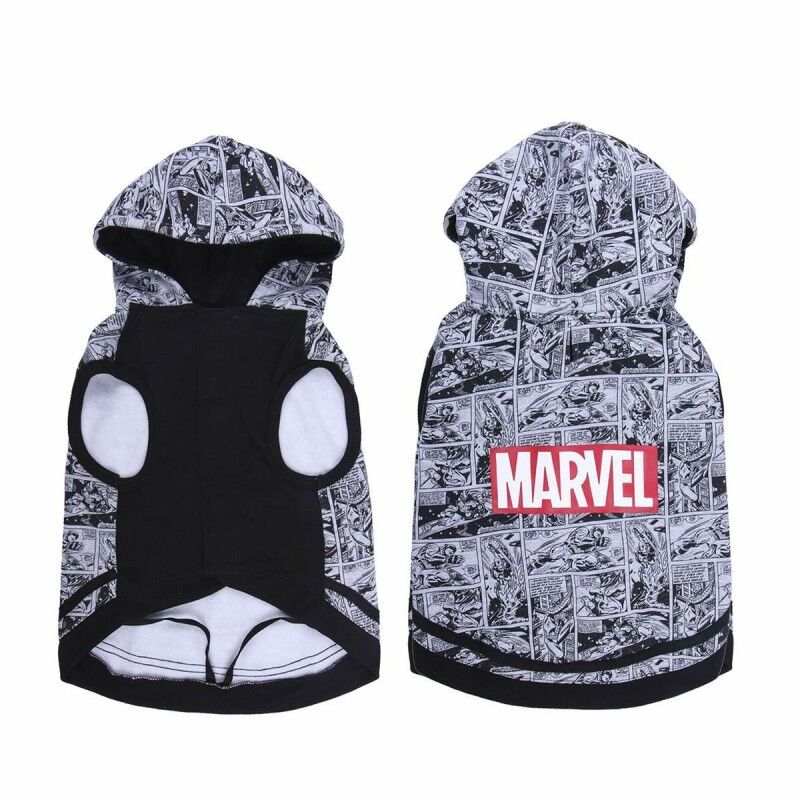 Felpa per Cani Marvel XS Grigio Felpa per Cani Marvel XS Grigio