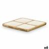 Vassoio con Scompartimenti MALI-991 W Bianco 29,5 x 3 x 29,5 cm (6 Unità)