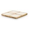 Vassoio con Scompartimenti MALI-991 W Bianco 29,5 x 3 x 29,5 cm (6 Unità)