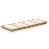 Vassoio con Scompartimenti MALI941 W Bianco 46 x 3 x 17 cm (6 Unità)