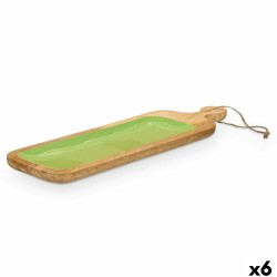 Vassoio per aperitivi MALI-798 G Verde 50,7 x 3 x 14 cm (6 Unità)