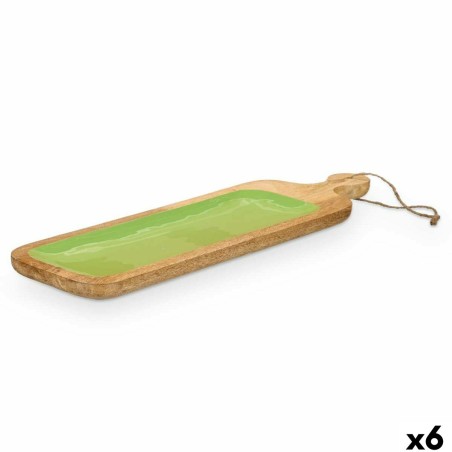 Vassoio per aperitivi MALI-798 G Verde 50,7 x 3 x 14 cm (6 Unità)