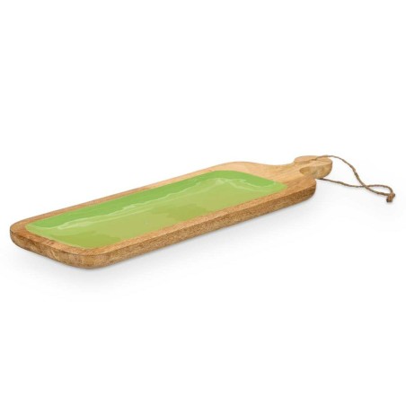 Vassoio per aperitivi MALI-798 G Verde 50,7 x 3 x 14 cm (6 Unità)