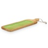 Vassoio per aperitivi MALI-798 G Verde 50,7 x 3 x 14 cm (6 Unità)