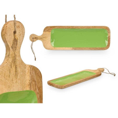 Vassoio per aperitivi MALI-798 G Verde 50,7 x 3 x 14 cm (6 Unità)