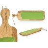 Vassoio per aperitivi MALI-798 G Verde 50,7 x 3 x 14 cm (6 Unità)