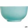 Ciotola Luminarc Diwali Turquesa Turchese Vetro 14,5 cm (24 Unità)