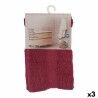 Telo da bagno Berilo 5313 Rosso Granato 80 % cotone 20 % Poliestere 70 x 0,5 x 130 cm (3 Unità)