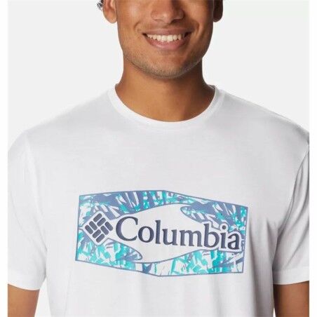 Maglia Sportiva a Maniche Corte Columbia Sun Trek™ Bianco