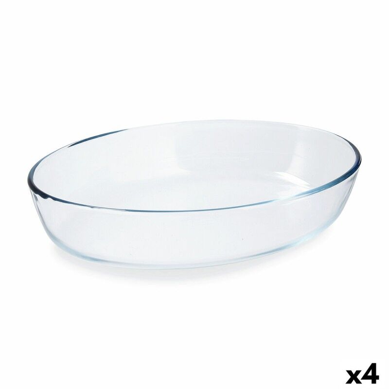 Pirofila da Forno Pyrex Classic Vidrio Trasparente Vetro Ovalada 30 x 21 x 7 cm (4 Unità) Pirofila da Forno Pyrex Classic Vidrio Trasparente Vetro Ovalada 30 x 21 x 7 cm (4 Unità)