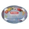 Pirofila da Forno Pyrex Classic Vidrio Trasparente Vetro Ovalada 30 x 21 x 7 cm (4 Unità)