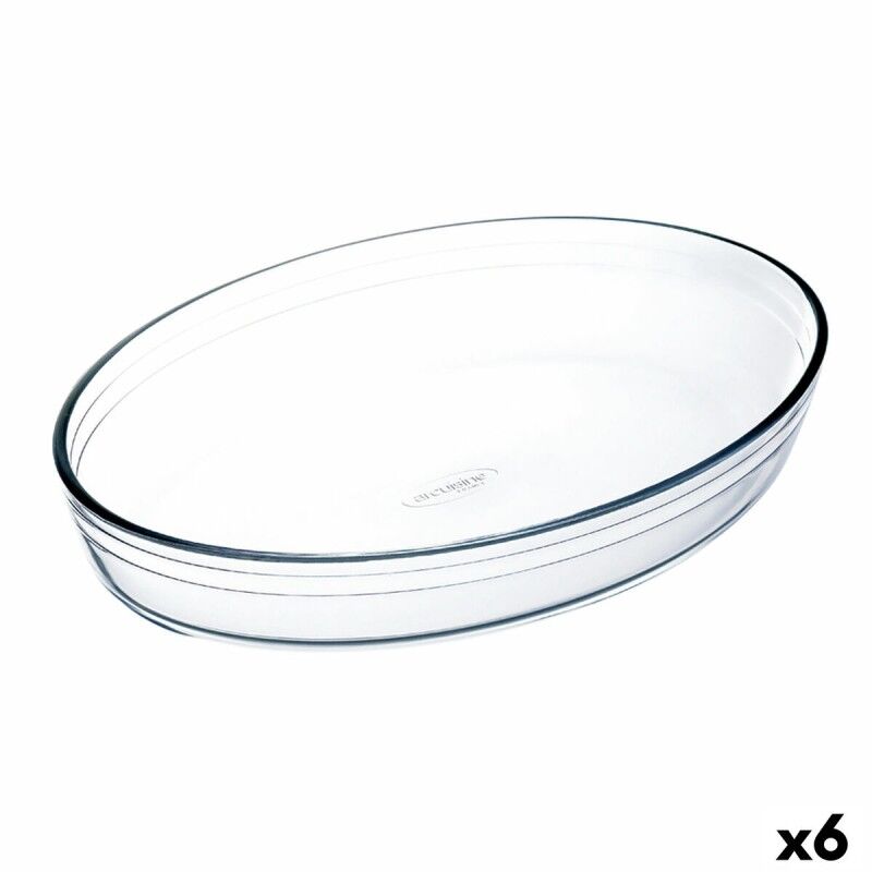 Pirofila da Forno Ô Cuisine Ocuisine Vidrio Trasparente Vetro Ovalada 26,2 x 17,9 x 6,2 cm (6 Unità) Pirofila da Forno Ô Cuisine Ocuisine Vidrio Trasparente Vetro Ovalada 26,2 x 17,9 x 6,2 cm (6 Unità)