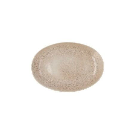 Vassoio per aperitivi Ariane Porous Ceramica Beige Ø 26 cm (12 Unità)