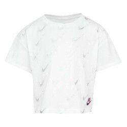 Maglia a Maniche Corte per Bambini Nike Sb Icon Bianco
