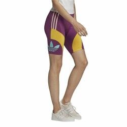 Leggings Sportivo da Donna Adidas Viola scuro