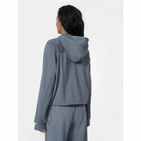 Felpa con Cappuccio Donna 4F Grigio