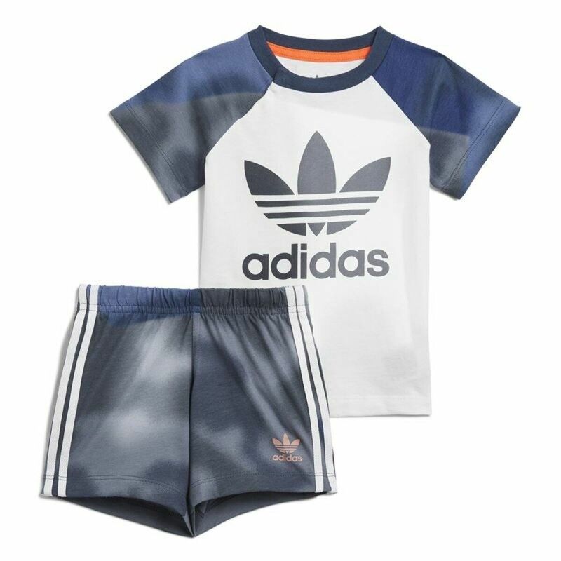 Completo Sportivo per Bambini Adidas Camouflage Print Bianco Completo Sportivo per Bambini Adidas Camouflage Print Bianco