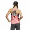 Maglia Smanicata da Donna Adidas 3 Stripes Tank Rosa