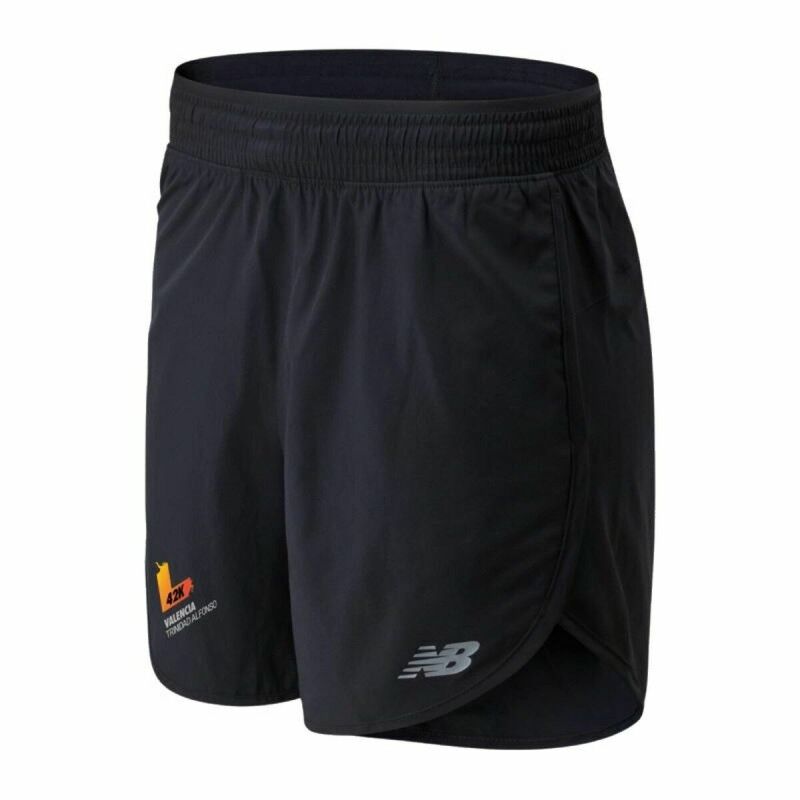 Pantaloncini Sportivi da Donna New Balance Accelerate 5 Nero Pantaloncini Sportivi da Donna New Balance Accelerate 5 Nero
