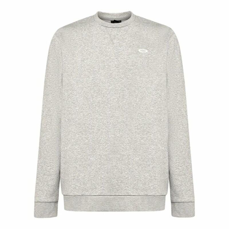Felpa senza Cappuccio Uomo Oakley Relax Crew Sweatshirt 2.0 Grigio Felpa senza Cappuccio Uomo Oakley Relax Crew Sweatshirt 2.0 Grigio