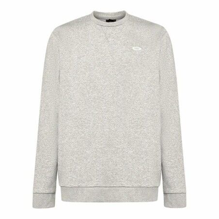 Felpa senza Cappuccio Uomo Oakley Relax Crew Sweatshirt 2.0 Grigio