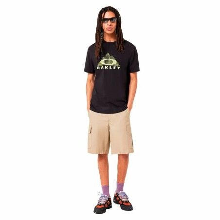Maglia a Maniche Corte Uomo Oakley Lined Mountain Bark