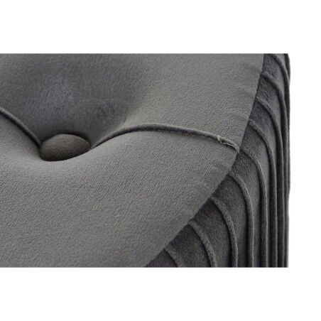 Poggiapiedi DKD Home Decor Velluto 60 x 60 x 45 cm Legno MDF