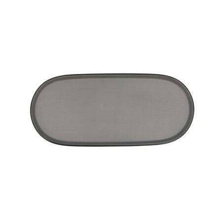 Vassoio per aperitivi Bidasoa Gio Grigio Plastica 28 x 12 cm (12 Unità)