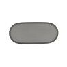 Vassoio per aperitivi Bidasoa Gio Grigio Plastica 28 x 12 cm (12 Unità)
