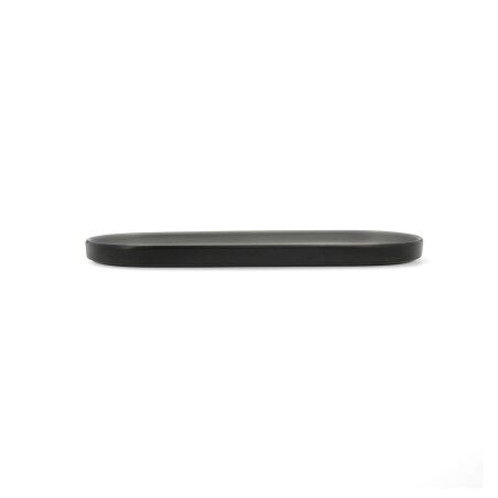 Vassoio per aperitivi Bidasoa Gio Grigio Plastica 28 x 12 cm (12 Unità)