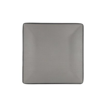 Piatto da pranzo Bidasoa Gio Grigio Plastica 21,5 x 21,5 cm (12 Unità)
