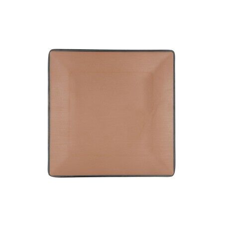 Piatto da pranzo Bidasoa Gio Marrone Plastica 21,5 x 21,5 cm (12 Unità)