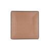 Piatto da pranzo Bidasoa Gio Marrone Plastica 21,5 x 21,5 cm (12 Unità)