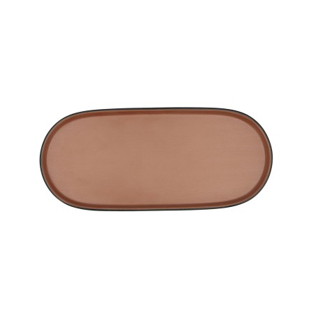 Vassoio per aperitivi Bidasoa Gio Marrone Plastica 28 x 12 cm (12 Unità)