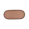 Vassoio per aperitivi Bidasoa Gio Marrone Plastica 28 x 12 cm (12 Unità)