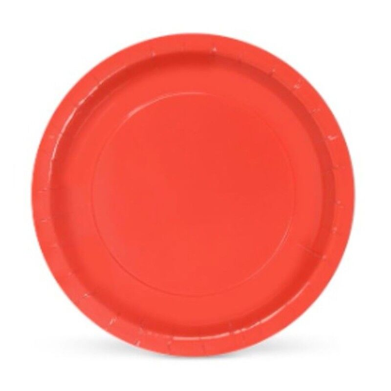 Set di piatti Algon Cartone Monouso Rosso 10 Unità 20 x 20 x 1,5 cm Set di piatti Algon Cartone Monouso Rosso 10 Unità 20 x 20 x 1,5 cm