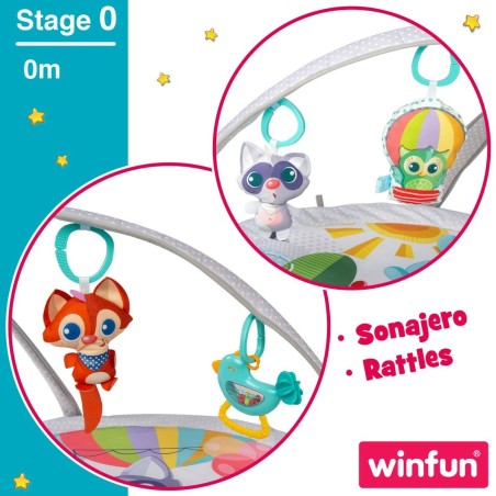 Tappeto da gioco Winfun Bosco (2 Unità)