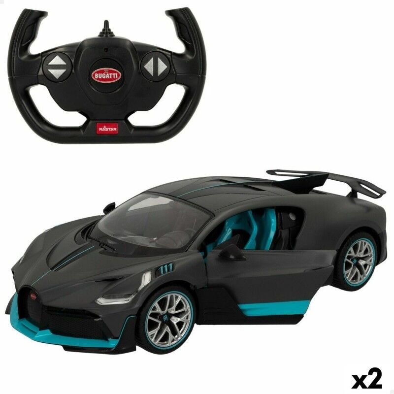 Macchinina Radiocomandata Bugatti Divo 1:14 Grigio scuro (2 Unità) Macchinina Radiocomandata Bugatti Divo 1:14 Grigio scuro (2 Unità)