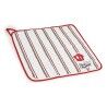 Panno da Cucina Kinvara 1220 Bianco Rosso 50 x 0,3 x 50 cm (12 Unità)